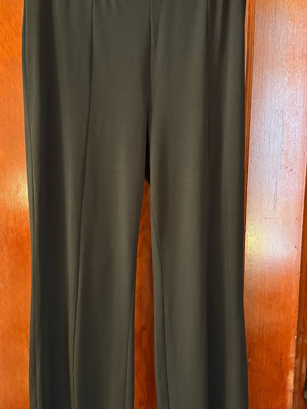 CLARA SUNWOO Black Wide-Leg Dress Pants